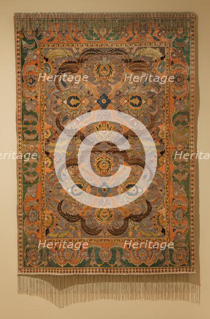 Royal Carpet with Silk and Metal Thread , 1600-1625. Creator: Unknown.