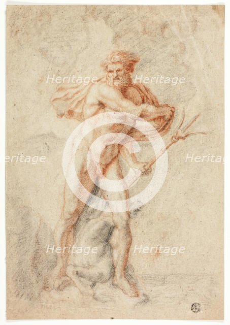 Neptune, n.d. Creator: Possibly Theodor van Thulden  Dutch, 1606-1669.
