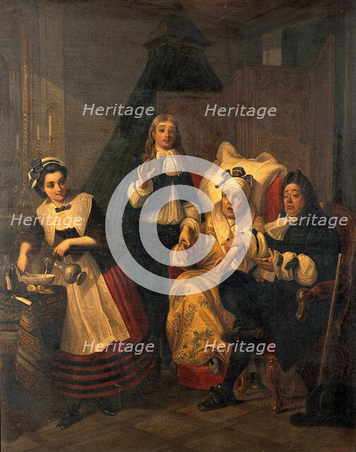 The unwilling patient. Creator: Abraham Solomon.