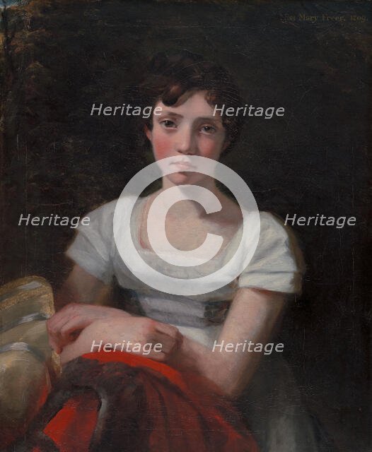 Mary Freer, 1809. Creator: John Constable.