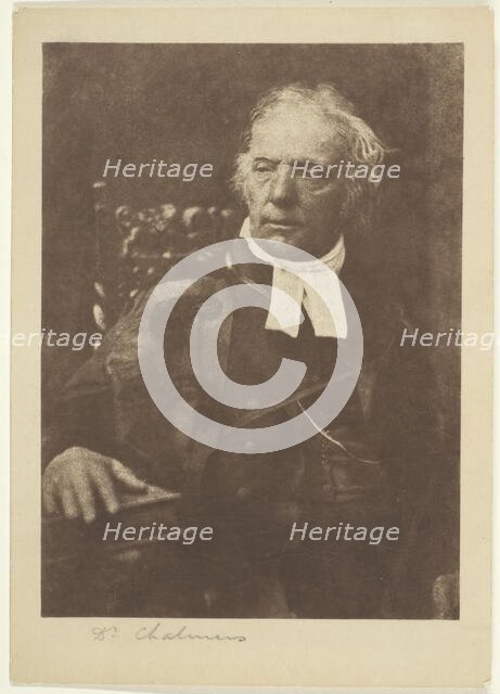 Dr. Chalmers, 1843/46, printed 1890/1900. Creators: David Octavius Hill, Robert Adamson, Hill & Adamson.