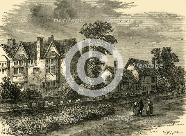 'The Black and White House, 1800', (c1876). Creator: Unknown.