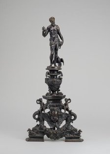 Andiron with Figure of Jupiter, 17th/19th century. Creator: Unknown.