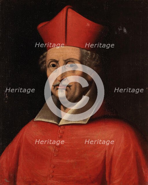 Portrait of Cardinal Federico Borromeo (1564-1631), Second Half of the 17th cen.. Creator: Anonymous.