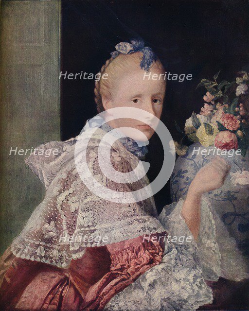 'The Painter's Wife', 1760. Artist: Allan Ramsay.