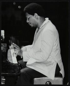 McCoy Tyner performing at the Newport Jazz Festival, Ayresome Park, Middlesbrough, July 1978. Artist: Denis Williams