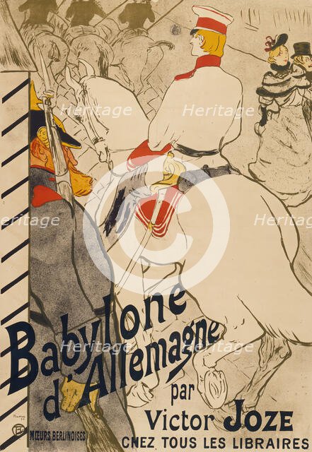 Babylone d'Allemagne, 1894. Creator: Henri de Toulouse-Lautrec.
