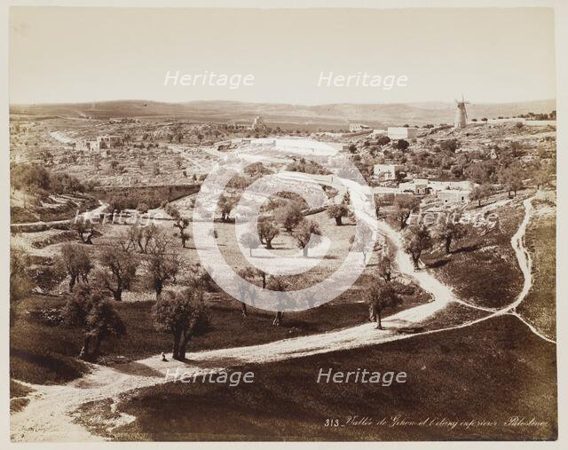 Valle De ... Palestine #313, Printed c.1870. Creator: Felix Bonfils.