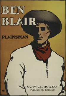 Ben Blair plainsman, c1895 - 1911. Creator: Unknown.