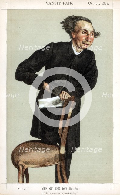 'I have much to be thankful for', 1871. Artist: Coide