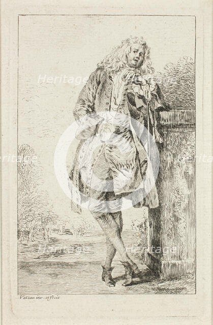 Figures de modes, c. 1710. Creator: Jean-Antoine Watteau.