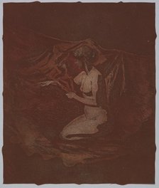 Embers Glow, 1890-1897. Creator: Theodore Roussel (French, 1847-1926).