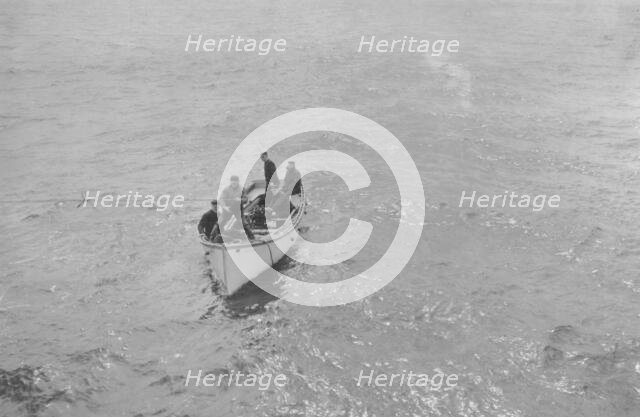 Workmen from cannery at King's Cove, between c1900 and 1916. Creator: Unknown.