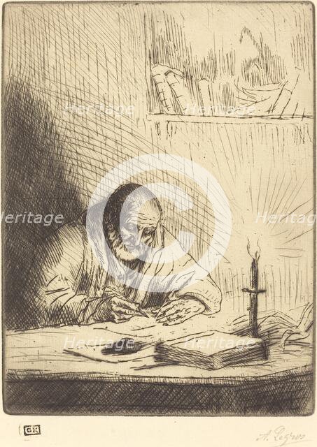 Archeologist (L'archeologue). Creator: Alphonse Legros.