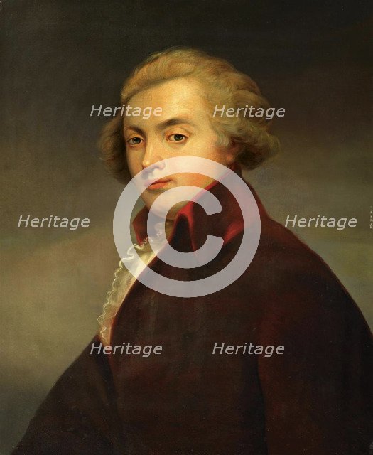 Portrait of the composer Wolfgang Amadeus Mozart (1756-1791).