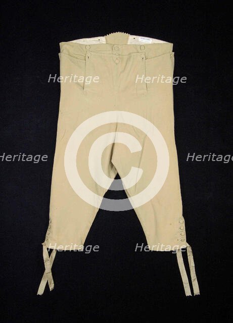 Breeches, American, 1800-1809. Creator: Unknown.