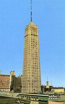 Foshay Tower, Minneapolis, Minnesota, USA, 1955. Artist: Unknown