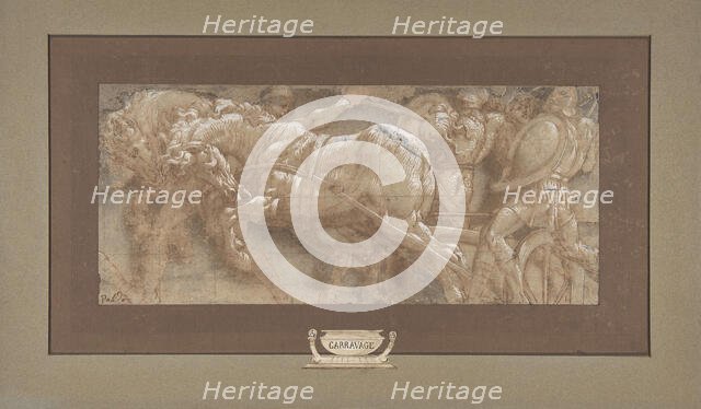 Triumphal Scene, 1511-87. Creator: Lelio Orsi.