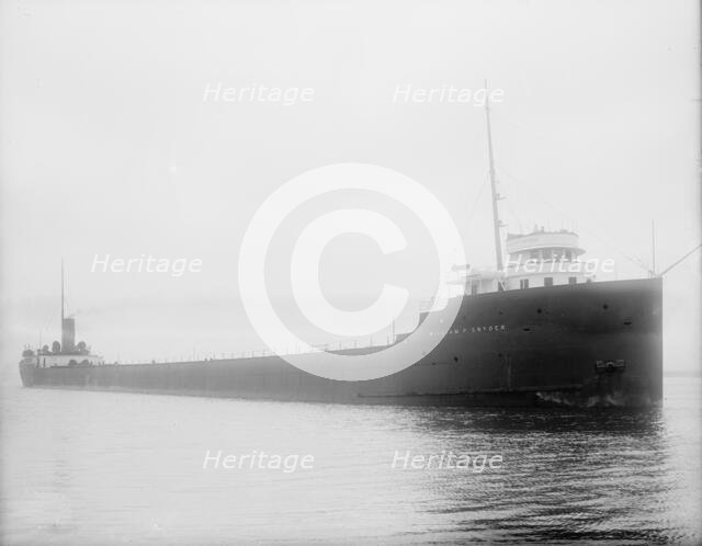 William P. Snyder, between 1906 and 1910. Creator: Unknown.