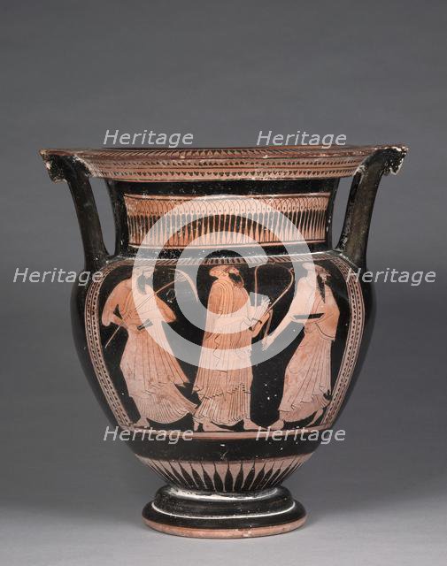 Column Krater, c. 470-460 BC. Creator: Pig Painter (Greek), attributed to.