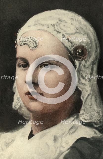 'Wilhelmina, Queen of Holland', 1910. Creator: Joseph Simpson.