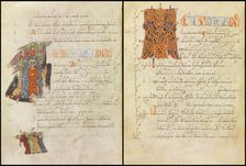 The Mozarabic Antiphonary from the Cathedral of León (the León Antiphonary)..., 10th-11th century. Creator: Anonymous.