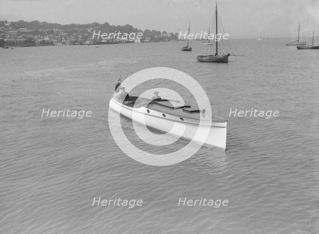 Wolseley launch, 1914. Creator: Kirk & Sons of Cowes.