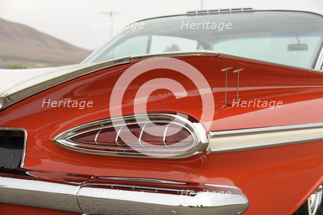 Chevrolet Impala Bubble top 1959. Artist: Simon Clay.