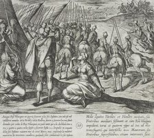 All the Horsemen Who Come to the Aid of the Infantes are Slain, 1612. Creator: Antonio Tempesta.