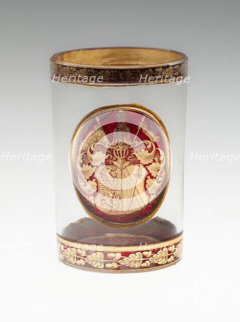 Beaker, Germany, 1797. Creator: Johann Joseph Mildner.