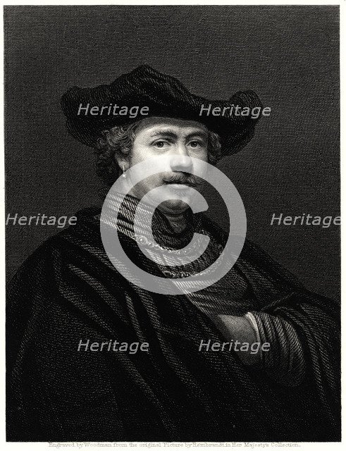 'Rembrandt', 19th century. Artist: Woodman
