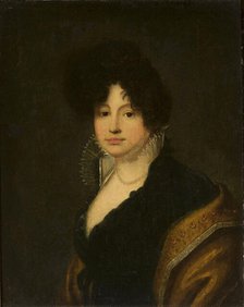 Portrait of Countess Anastasia Shcherbatova (1774-1841), née Musina-Pushkina, c1808. Creator: Kiprensky, Orest Adamovich (1782-1836).