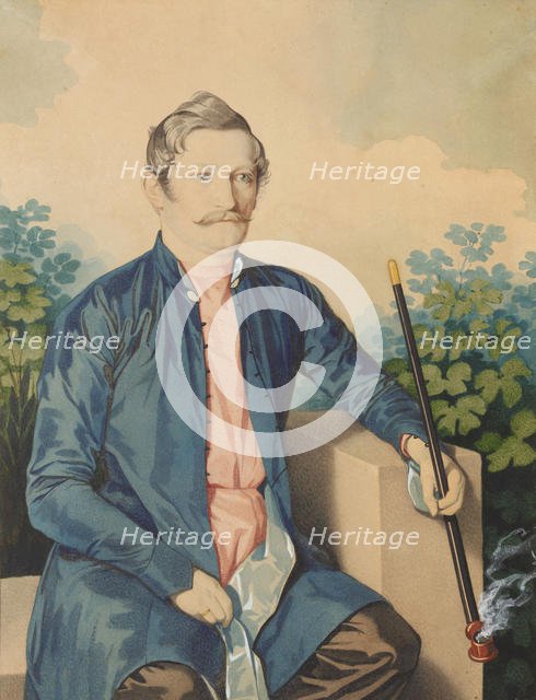 Portrait of A.A. Chizhov, c. 1846. Creator: Hampeln, Carl, von (1794-after 1880).