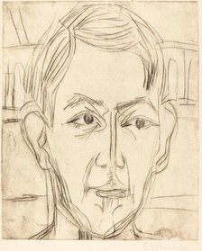 Dr. Hans Bütow, 1925. Creator: Ernst Kirchner.