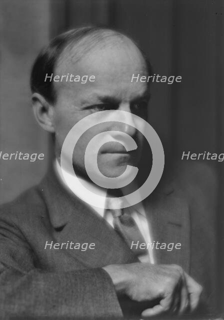 Shepard, Morgan, Mr., portrait photograph, 1913. Creator: Arnold Genthe.