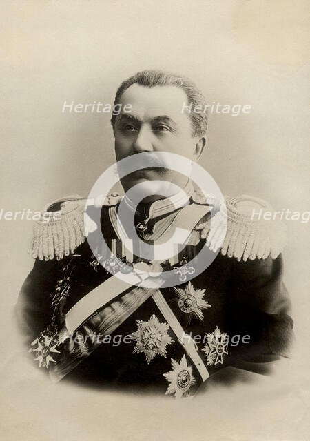 Honorary Chairman E.O. Shmit, 1911. Creator: A. A. Antonov.