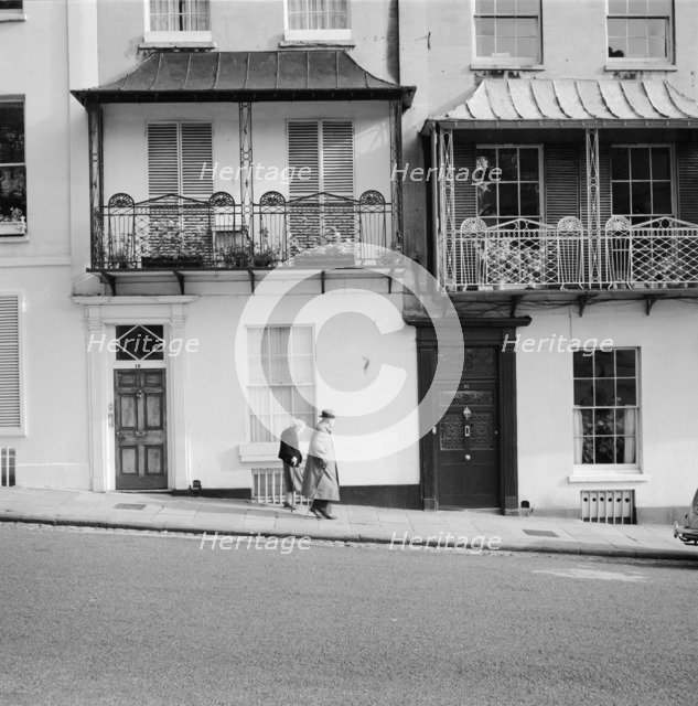 Sion Hill, Clifton, Bristol, 1945. Artist: Eric de Maré