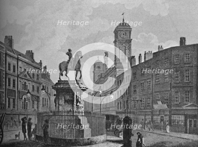 'Charing Cross and Northumberland House', 1907. Artist: Unknown.