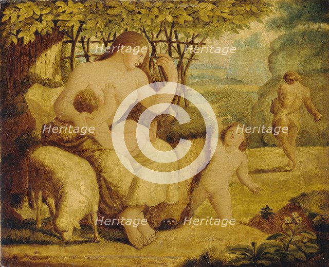 Adam and Eve. The first parents, 1780s.