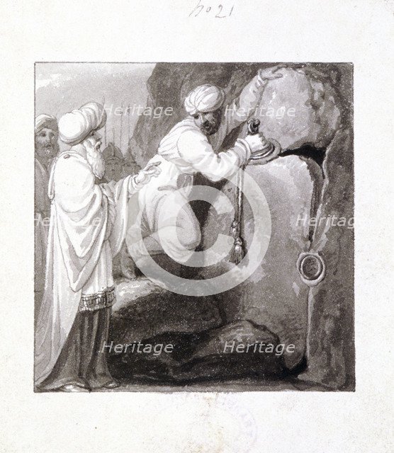 'The Sealing of the sepulchre', c1810-c1844. Artist: Henry Corbould 
