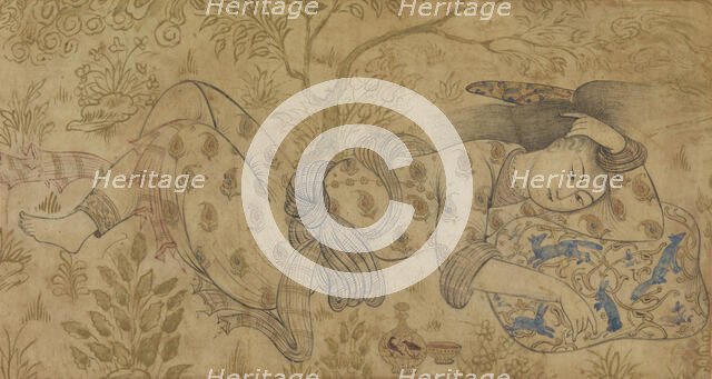 Reclining Figure, 1630-40. Creator: Unknown.