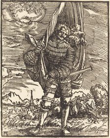 The Standard Bearer, c. 1516/1518. Creator: Albrecht Altdorfer.