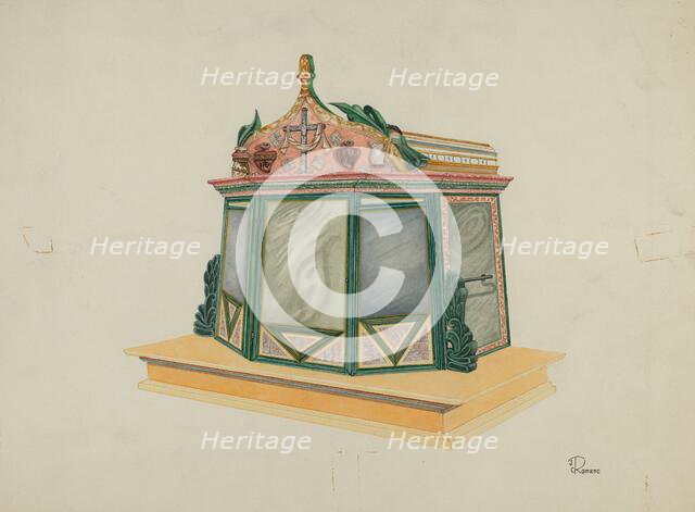 Tabernacle, c. 1939. Creator: Josephine C. Romano.