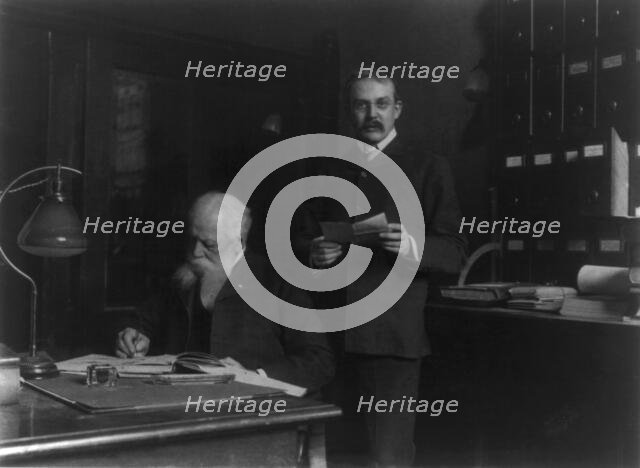 American Security & Trust Co., 1901. Creator: Frances Benjamin Johnston.