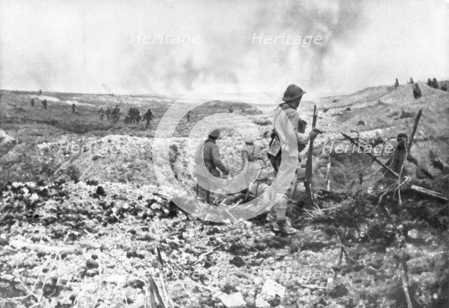 The trenches of Champagne, France, 1914. Artist: Unknown