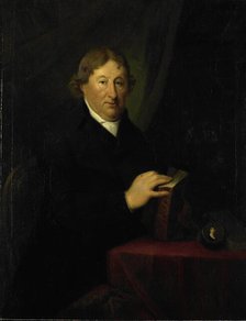 Portrait of Gerrit van der Pot, Lord of Groeneveld, Art Collector in Rotterdam, 1800-1807. Creator: Johann Bernhard Scheffer.