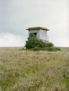 Observation post, West Down Impact Area, Salisbury Plain, Wiltshire, 1999. Artist: IJ Leonard