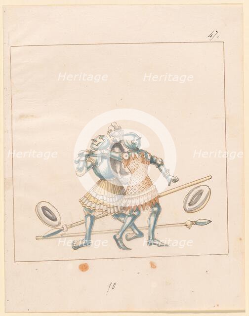 Freydal, The Book of Jousts and Tournament of Emperor Maximilian I: Combats...Plate 152, c1515. Creator: Unknown.