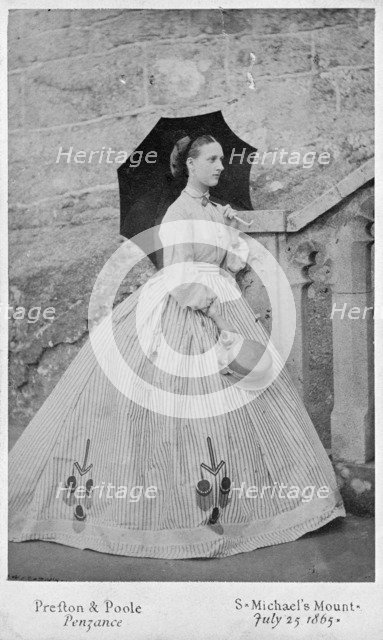 The Princess of Wales, July 1865. Artist: Unknown