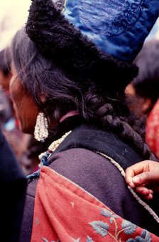 Woman and child, Ladakh, India, 1988. Creator: Amanda Waite.